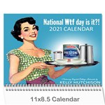 National Wt day is it?! Wall Calendar 11 x 8.5 (12-Months)