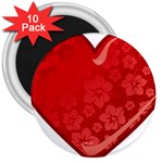 heart003_red 3  Magnet (10 pack)