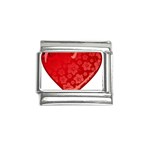 heart003_red Italian Charm (9mm)