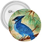 Blue Jay 3  Button