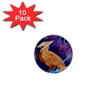 Blue Jay inverted 1  Mini Button (10 pack) 
