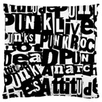 Punk Lives Standard Flano Cushion Case (Two Sides)
