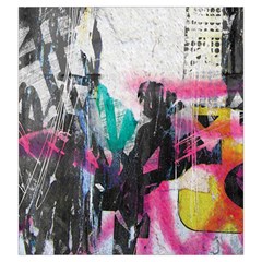 Graffiti Grunge Drawstring Pouch (Large) from UrbanLoad.com Back