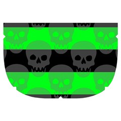 Deathrock Skull Make Up Case (Small) from UrbanLoad.com Side Left