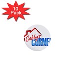 CobbysCorner Logo 10x10 1  Mini Button (10 pack) 