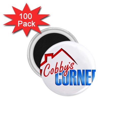 CobbysCorner Logo 10x10 1.75  Magnet (100 pack)  from UrbanLoad.com Front