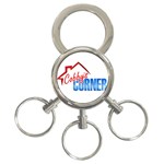 CobbysCorner Logo 10x10 3-Ring Key Chain