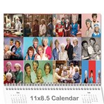 gg Wall Calendar 11  x 8.5  (12-Months)