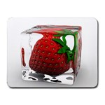 Strawberry Ice cube Small Mousepad