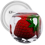 Strawberry Ice cube 3  Button