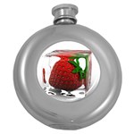 Strawberry Ice cube Hip Flask (5 oz)