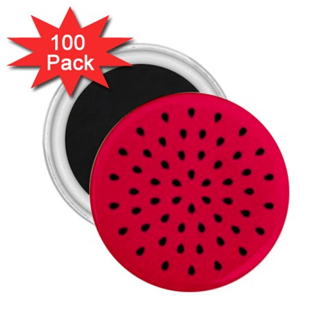 watermelon 2.25  Magnet (100 pack)  from UrbanLoad.com Front