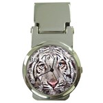 white tiger Money Clip Watch
