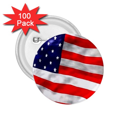 usa 2.25  Button (100 pack) from UrbanLoad.com Front