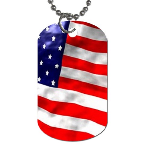 usa Dog Tag (One Side) from UrbanLoad.com Front