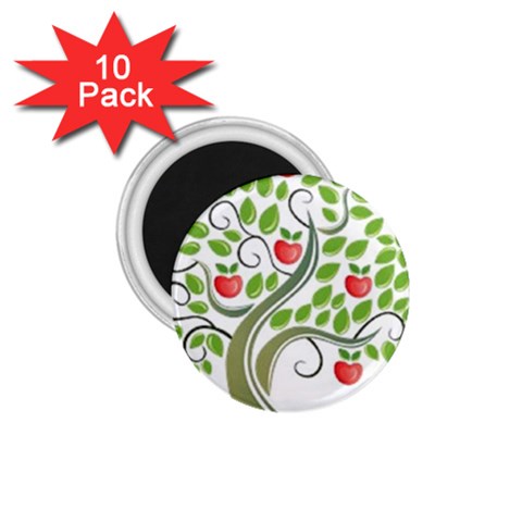 tree 1.75  Magnet (10 pack)  from UrbanLoad.com Front