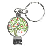 tree Nail Clippers Key Chain