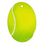 tennis Ornament (Oval)