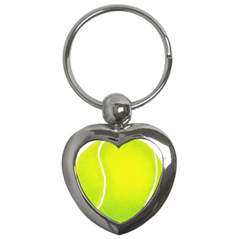 tennis Key Chain (Heart) from UrbanLoad.com Front