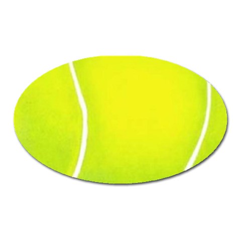 tennis Magnet (Oval) from UrbanLoad.com Front