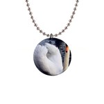 swan 1  Button Necklace