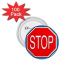 stopsign 1.75  Button (100 pack) 