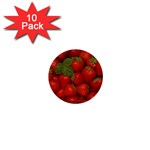 strawberries 1  Mini Button (10 pack) 