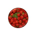 strawberries Hat Clip Ball Marker (4 pack)