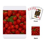 strawberries Playing Cards Single Design