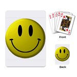 smiley face Playing Cards Single Design