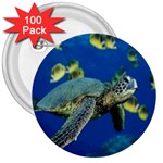 sea turtle 3  Button (100 pack)