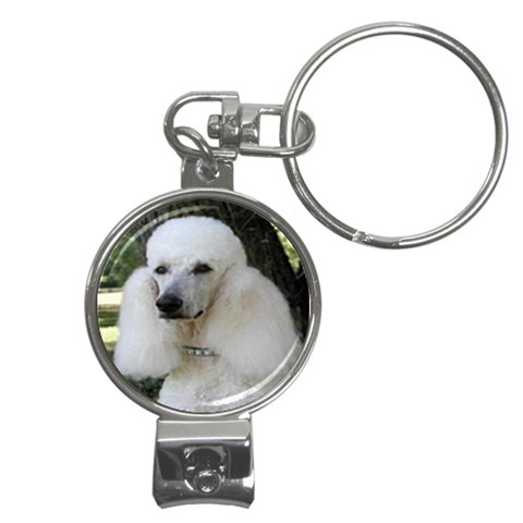 poodle 2 Nail Clippers Key Chain from UrbanLoad.com Front