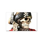 pirate Sticker Rectangular (100 pack)