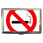 no smoking Cigarette Money Case