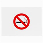 no smoking Glasses Cloth (Large)