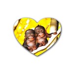 monkeys Heart Coaster (4 pack)