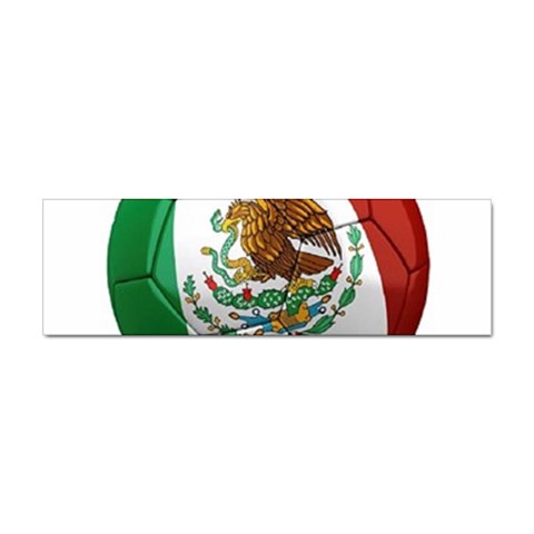 mexican soccer Sticker Bumper (10 pack) from UrbanLoad.com Front