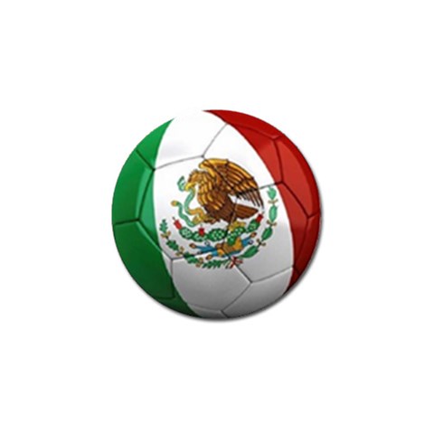 mexican soccer Golf Ball Marker (4 pack) from UrbanLoad.com Front