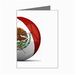 mexican soccer Mini Greeting Card