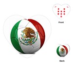 mexican soccer Playing Cards (Heart)