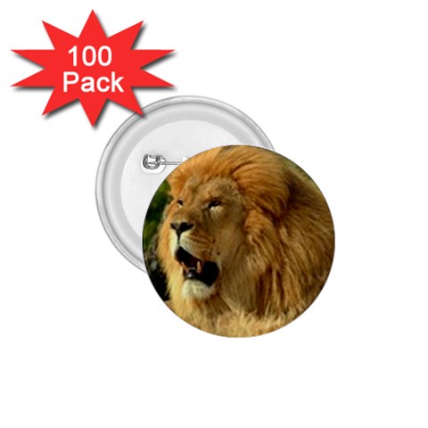 lion 1.75  Button (100 pack)  from UrbanLoad.com Front
