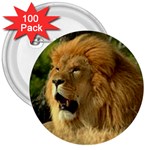 lion 3  Button (100 pack)