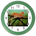 leopard Color Wall Clock