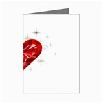 heart 2 Mini Greeting Cards (Pkg of 8)