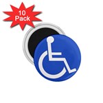 handicap 1.75  Magnet (10 pack) 