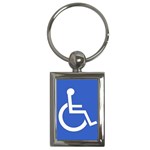 handicap Key Chain (Rectangle)