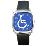 handicap Square Metal Watch