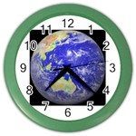 globe Color Wall Clock
