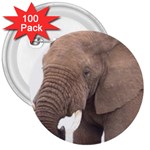 elephant 3  Button (100 pack)
