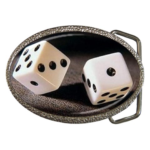 dice Belt Buckle from UrbanLoad.com Front